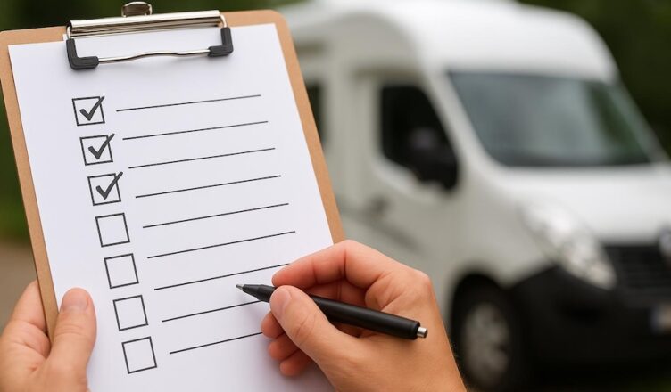 Checklist ophalen huurcamper